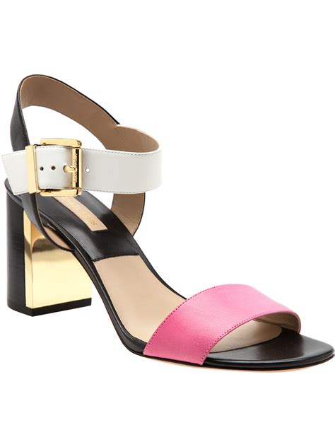 michael kors pink shoes|Michael Kors pink heels.